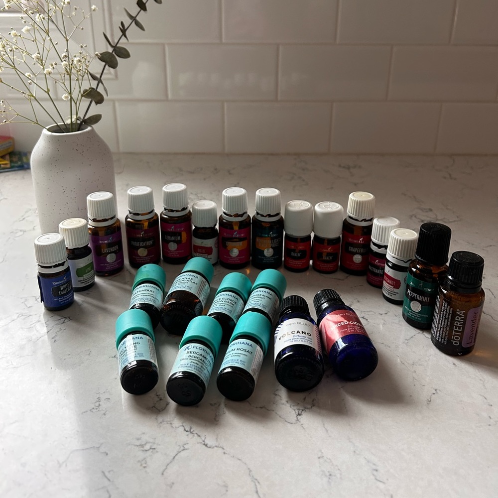 Lot of oils young living